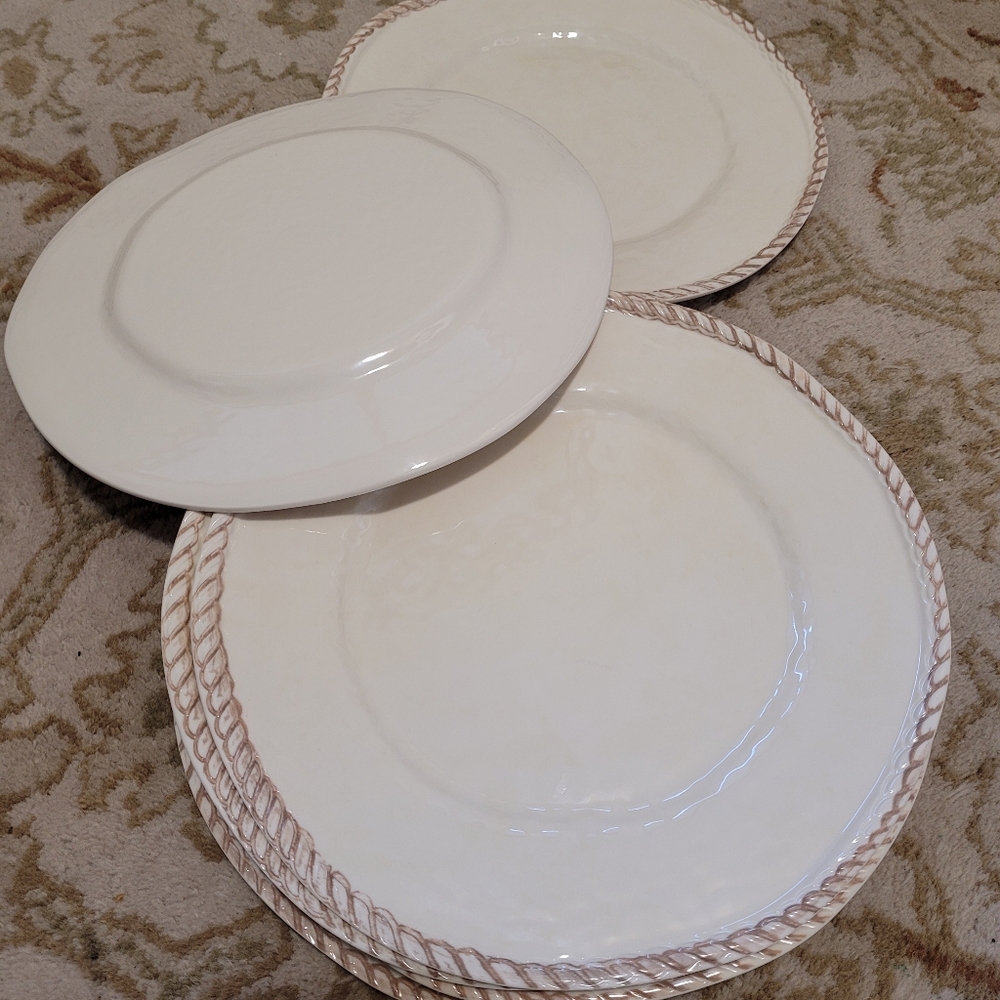 Pottery Barn Melamine dinner Plates